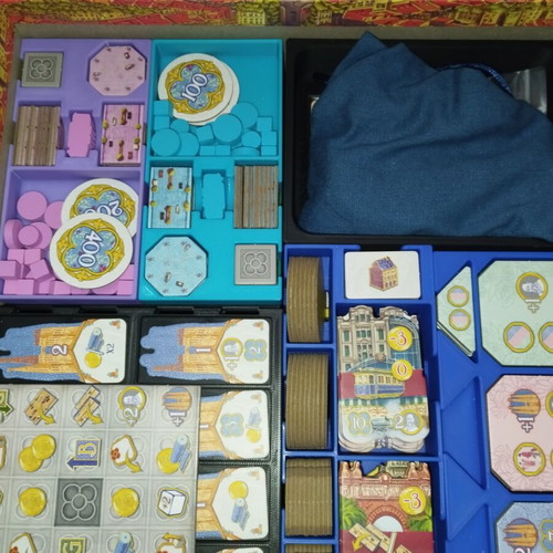 Barcelona 3D printed insert for board game