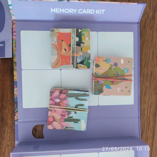 Mieredu Memory Game Kit like new with 45 cards