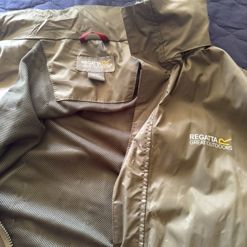 Regatta waterproof windproof jacket beige XL new