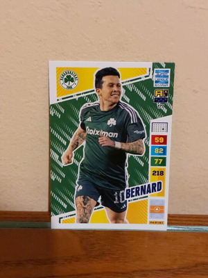 Panini Bernard card new, no damage