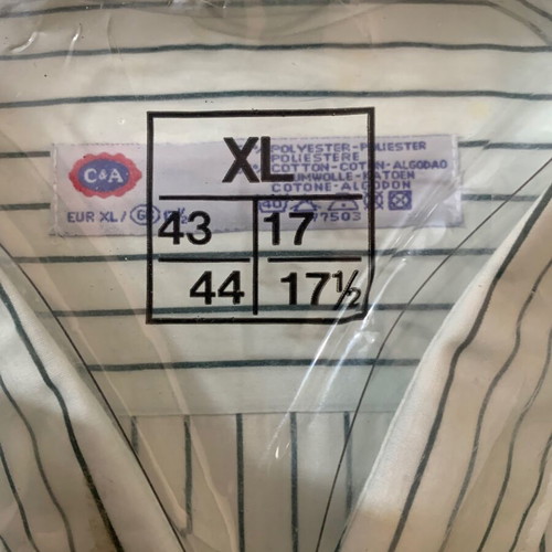 Men's short-sleeve shirt XL 43-44 new multicolor