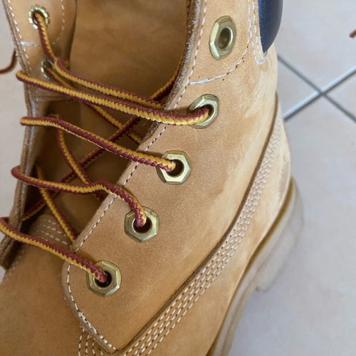 Timberland women's hiking boots like new, orange, size 37.5
