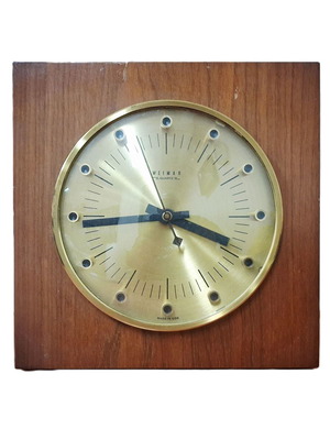 Vintage ρολόι τοίχου Weimar quartz, σαν καινούργιο, κατασκευασμένο στην DDR