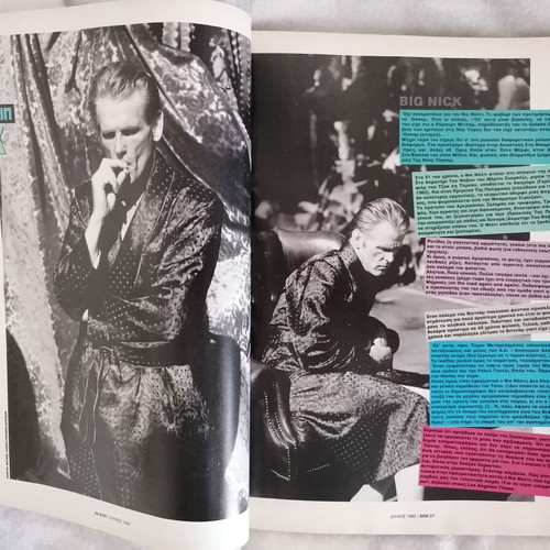 Klik No 63 July 1992 magazine used with Luke Perry tribute