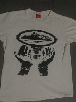 Corteiz Vortex Tee like new, white, size M