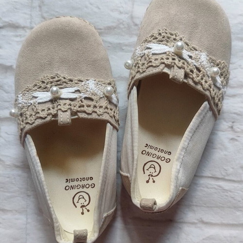 Anatomic baptism shoes for girl new size 22
