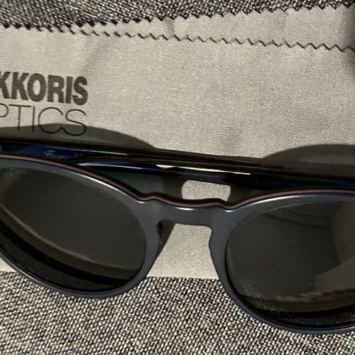 Faconnable Sunglasses like new, blue with original case