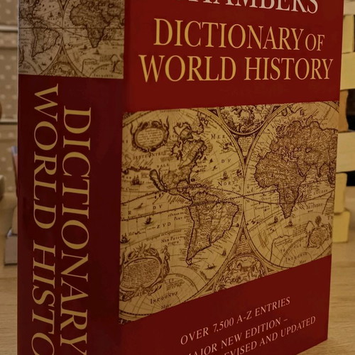 Chambers Dictionary of World History and Biographical Dictionary new