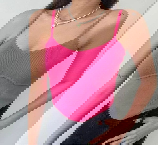 Crop top τύπου κορσέ
