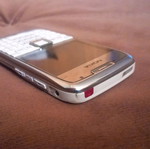 Nokia E71 used, charging issue, white