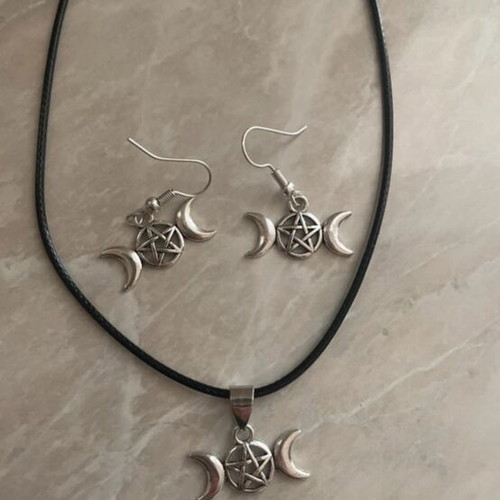 Triple Moon Set by A.L.E. like new