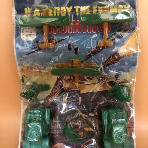 The Desert Fox Rommel used toy with military vehicles and airplanes
