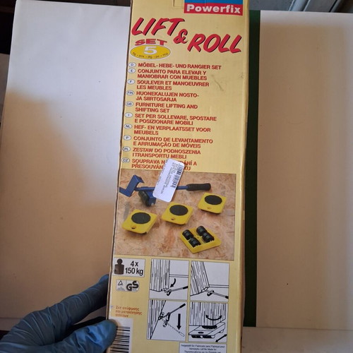 Powerfix Lift & Roll set for lifting and moving furniture