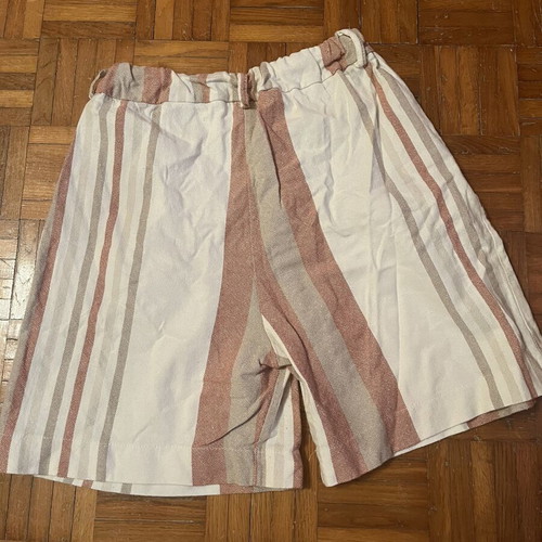 Gioya Co striped high-waisted shorts like new, multicolor