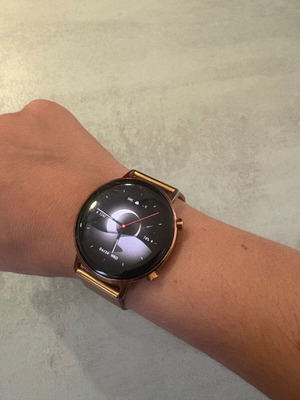 Huawei Watch GT 2 smartwatch used, gold 42mm