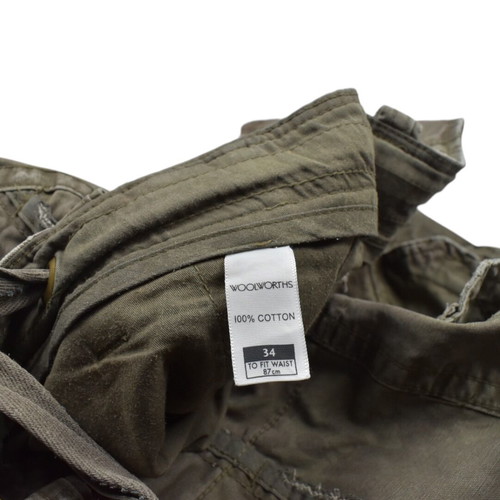 Utility Cargo Military Style Shorts used, size 34