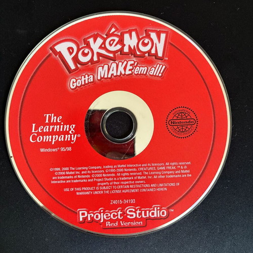 Pokemon Studio like new for PC