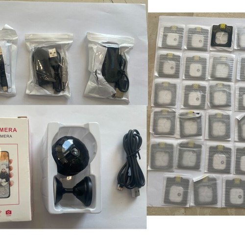 iPhone 15 Pro Max Camera Glass Protectors pack of 29 with mini WiFi camera and 3 Bluetooth receivers new