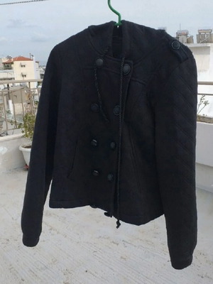 BbG black women's jacket with hood like new, size M