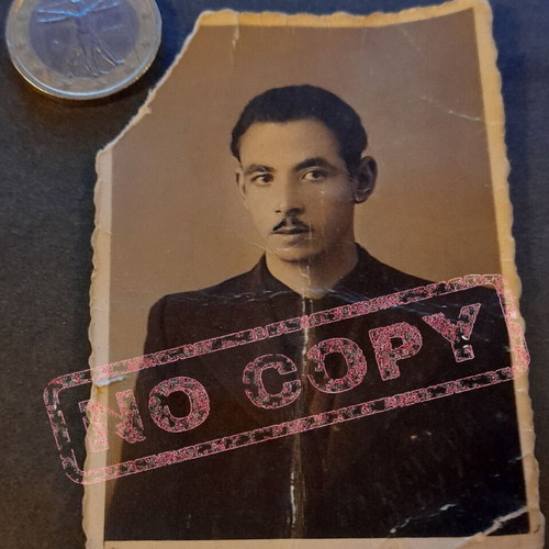 Rare collectible set of 2 historical photos 1942, used