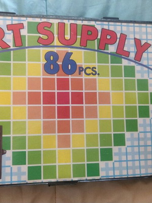 Art Studio case used for kids