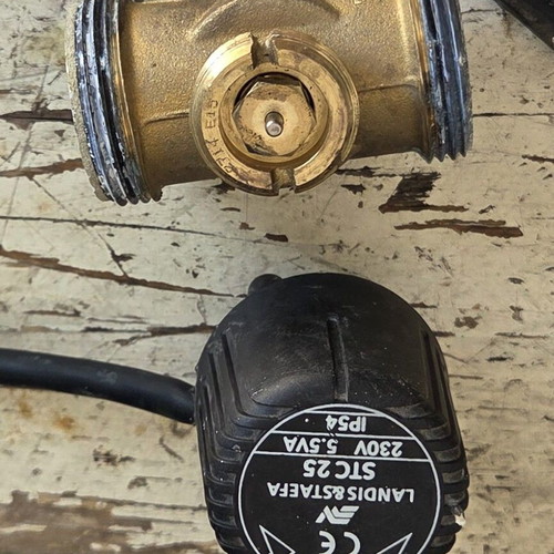 Siemens STC25 + VGZ 3/4'' two-way electric valve set with electrothermal motor