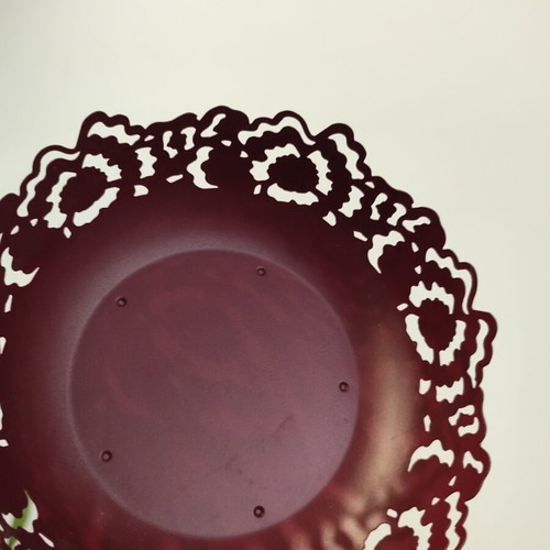 IKEA Silkestråd decorative bowl with Chinese art pattern