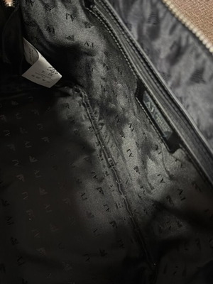 Armani Jeans handbag like new, black, 30x23 cm
