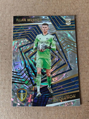Illan Meslier RC Leeds United 2021 Panini Revolution Fractal like new No. 201