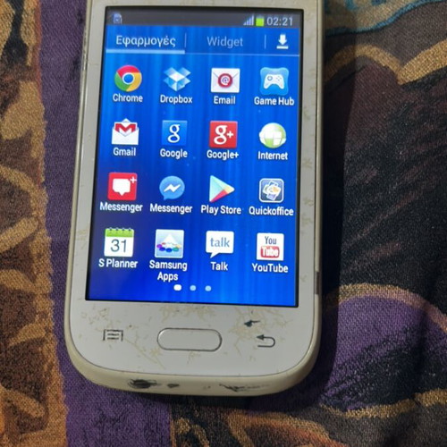Samsung Galaxy Young GT-S6310 used, white, Android phone