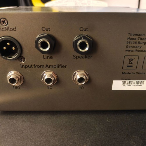 Harley Benton PA-100 Power Attenuator 100W like new, 4Ω/8Ω/16Ω