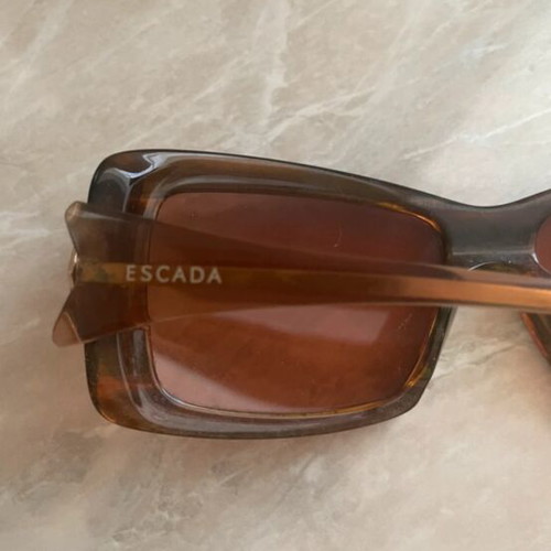 Vintage Escada sunglasses used, brown