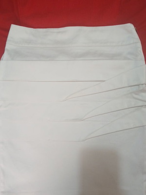 Roberto Cavalli skirt like new, cotton, elastic, white, size S