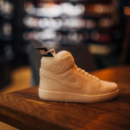 Nike AJ1 sneaker candle new, handmade soy wax decorative