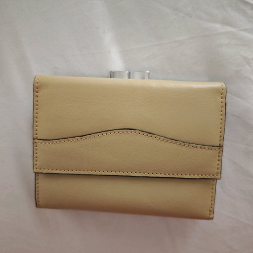 Loisir leather wallet PU new, beige