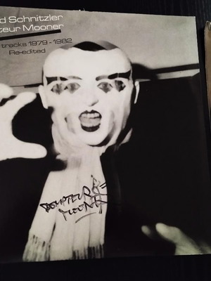 Cosmic Synth signed LP Conrad Schnitzler & Dompteur Mooner σαν καινούργιο, ηλεκτρονική