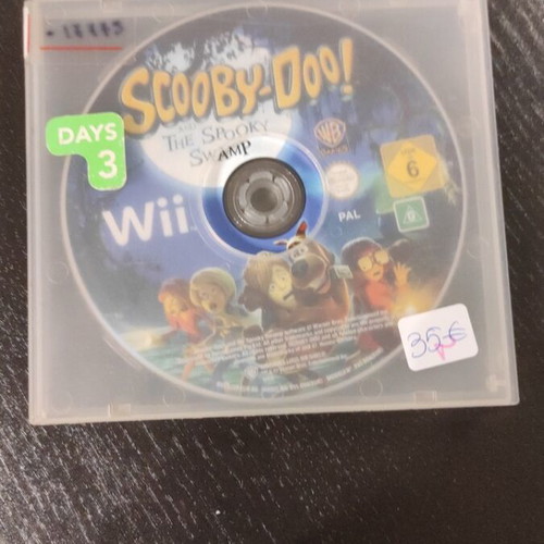 Wii game Scooby Doo and the Spooky Swamp μεταχειρισμένο