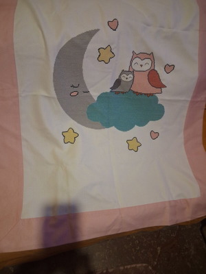 Handmade baby blanket 1×1.20 m