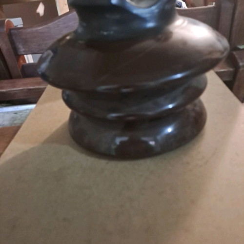 Porcelain insulators set of two German 1960s like new
