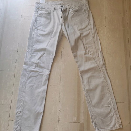 Levi's 513 pants used, white, W 33 L 30