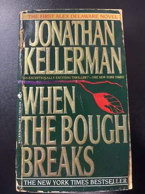 When the Bough Breaks Jonathan Kellerman used book in English