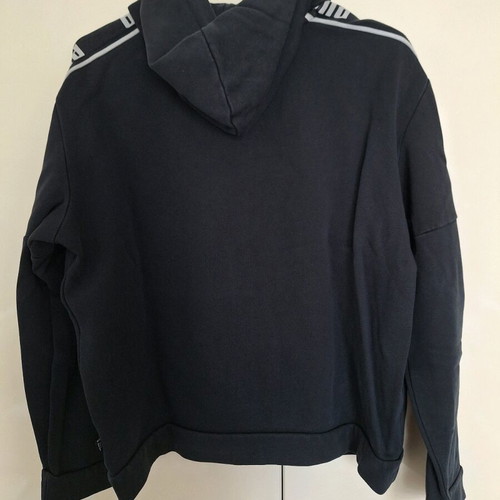 Puma hoodie like new, size M, black and white