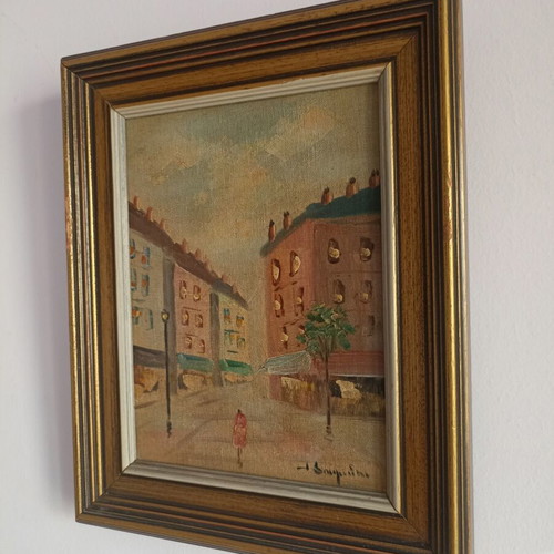 I. Douridis painting 32x27 cm