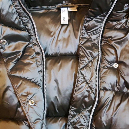 Mango women's puffer jacket size L like new, water repellent