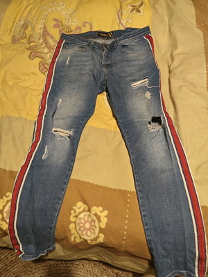King Brothers jeans slim fit like new, blue, size L