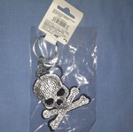 Skull Keychain new with tag