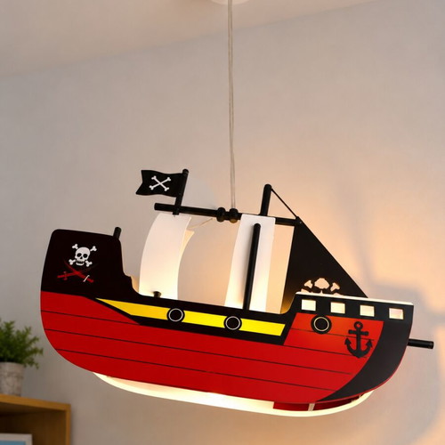 Children's Ceiling Light Pirate Ship like new