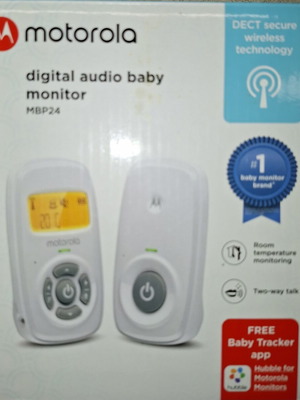 Motorola baby monitor like new, audio baby control device