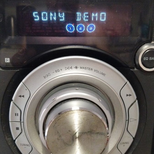 Sony MHC RG 100 radio amplifier sound system