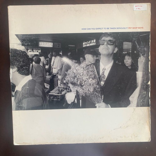 Pet Shop Boys How Can You Expect To Be Taken Seriously? 12" Maxi-Single used